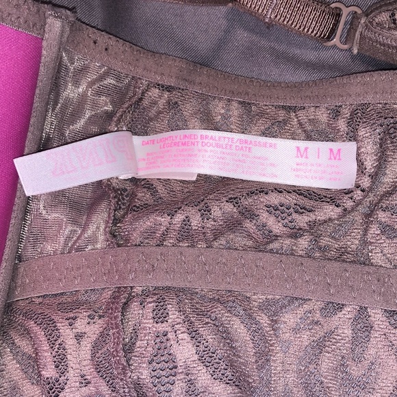 PINK Date Lightly Lined Bralette - M - Picture 5 of 5